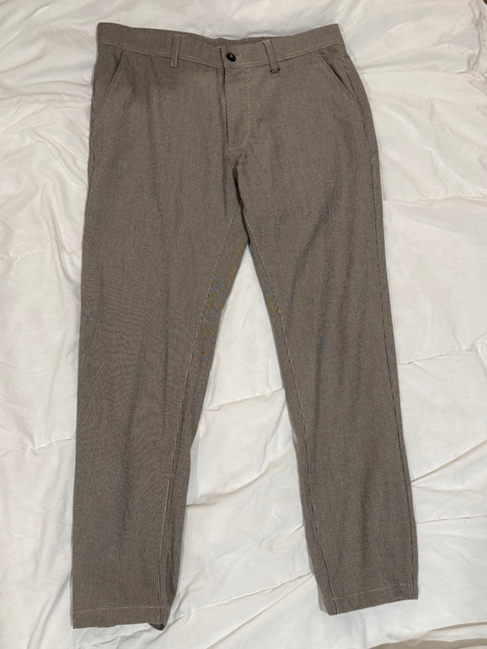 Denim & Flower Slim Chinos in Taupe